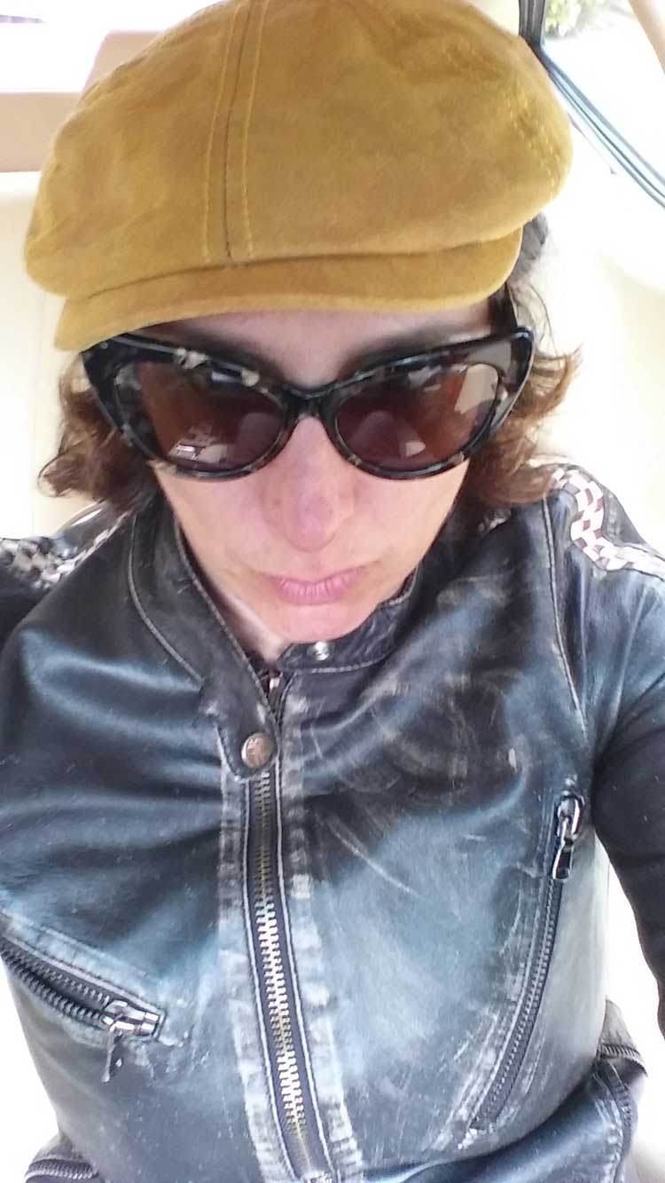 gracie opulanza stetson leather beret hat