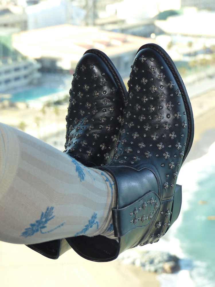 Sendra handmade cowboy boots gracie opulanza W Barcelona Hotel 2016