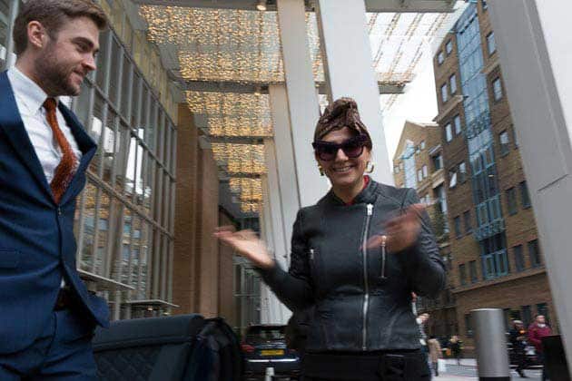 Gracie Opulanza The Shard London eyewear prada Luxury Week London (2)