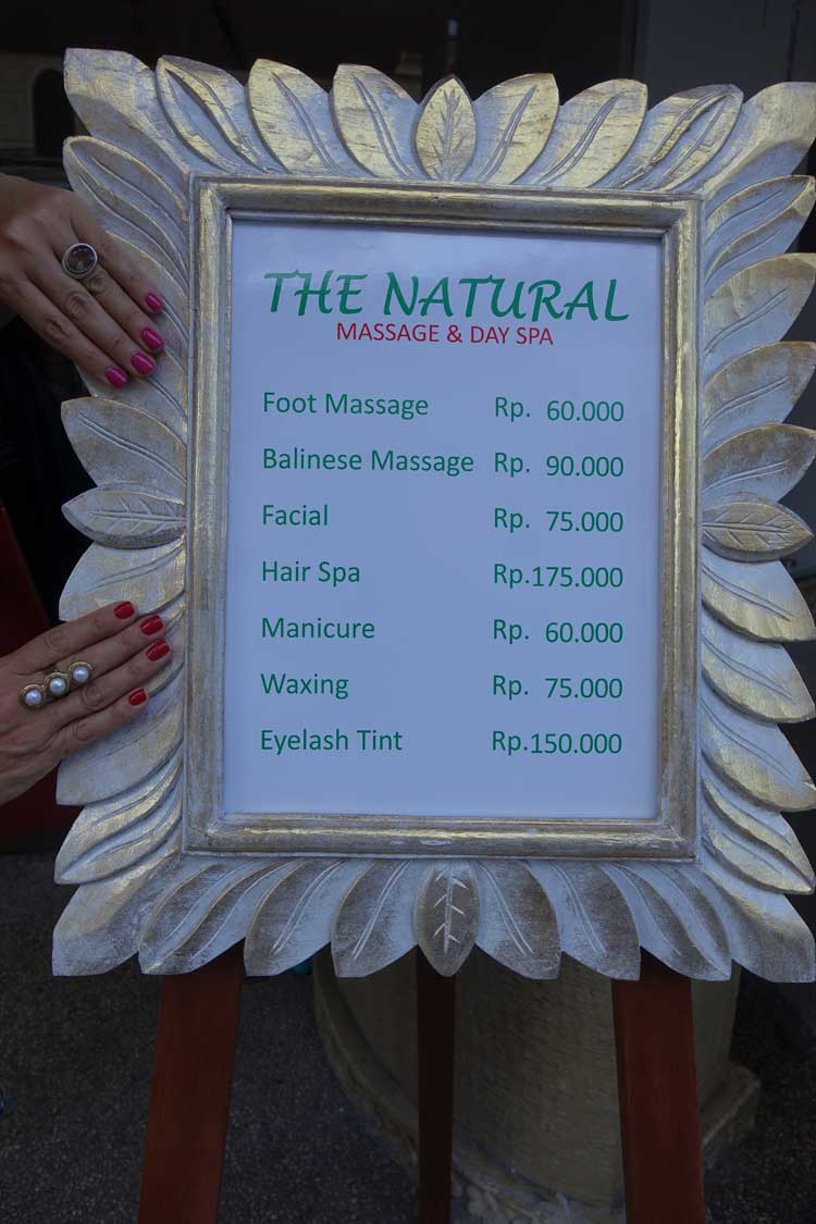 The Natural Spa Bali 2016 Gracie Opulanza Kuta (3)
