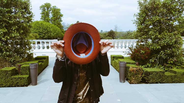 gracie opulanza wearing stetson