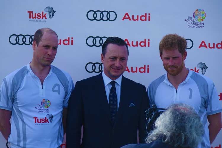 Audi Polo - HRH The Duke of Cambridge and Prince Harry