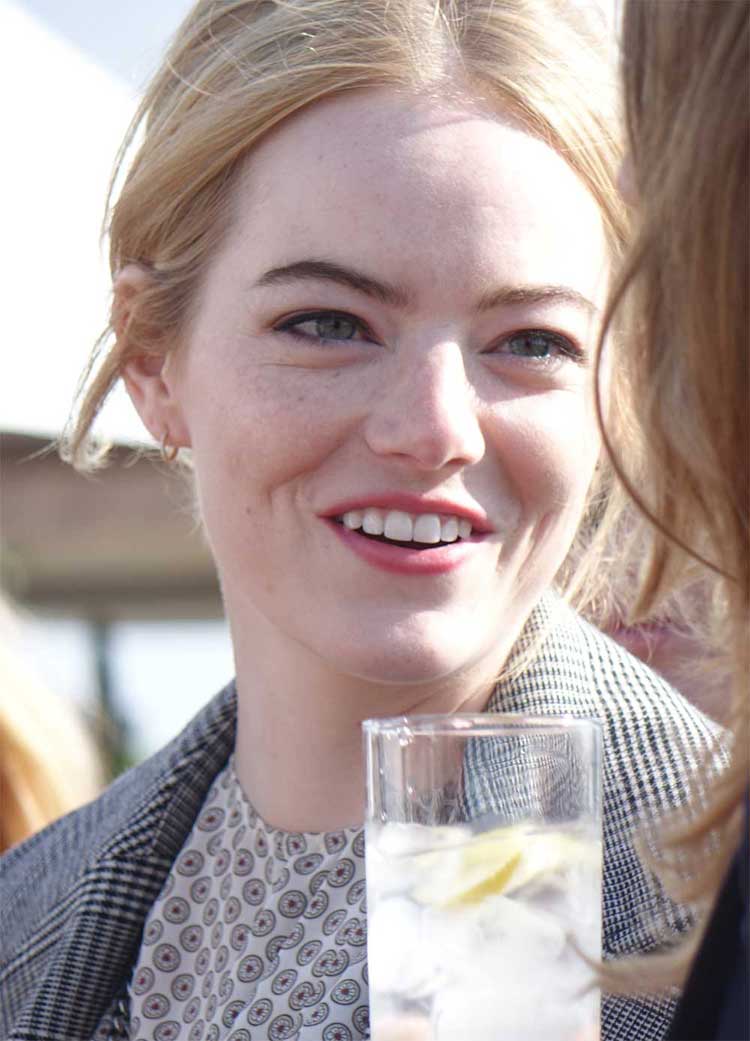Audi Polo event - Emma Stone