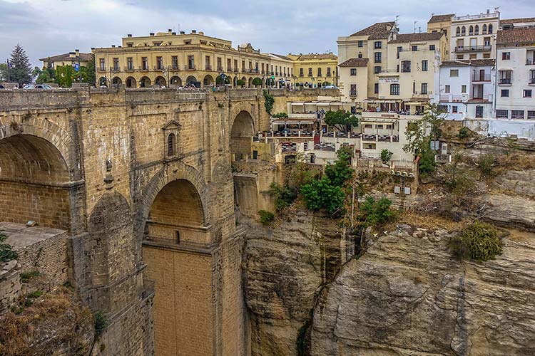 The beautiful bridge of Ronda, Spain