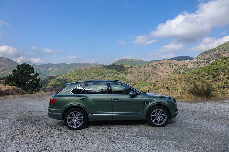 Bentley Bentayga Ronda Spain