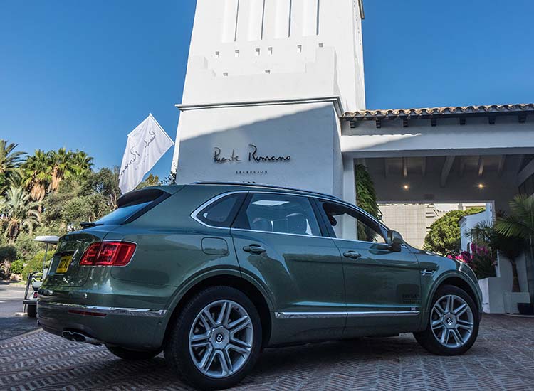 Bentley Bentayga Puente Romano Marbella