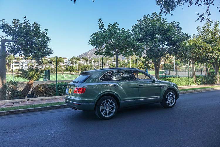 Bentley Bentayga Marbella Spain