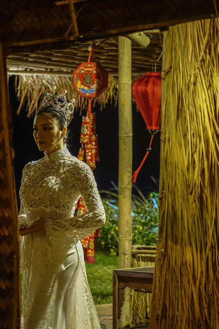 Hoi An Vietnam - Water Front Fashion Show By Night