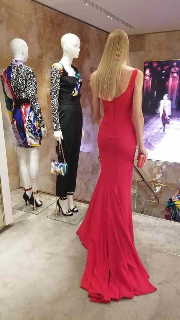 Versace Vintage dress Red
