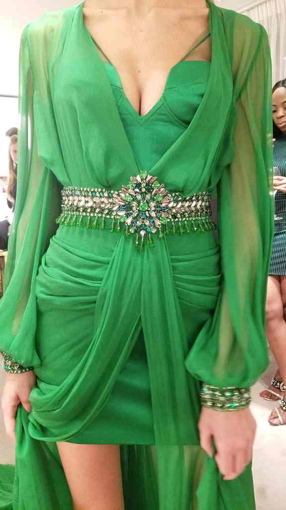 Versace Vintage dress green