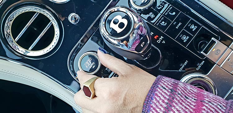 Nkb London hexagon gold plated diamond inspired ring