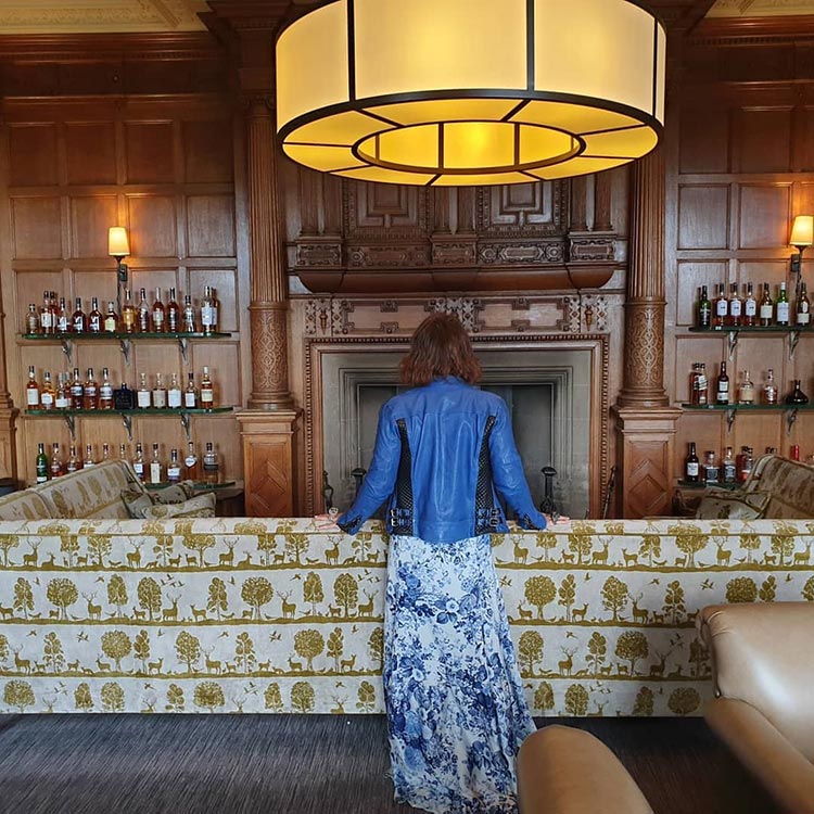 Gracie Opulanza Benheart Leather Jacket Florence Italy Bovey Castle