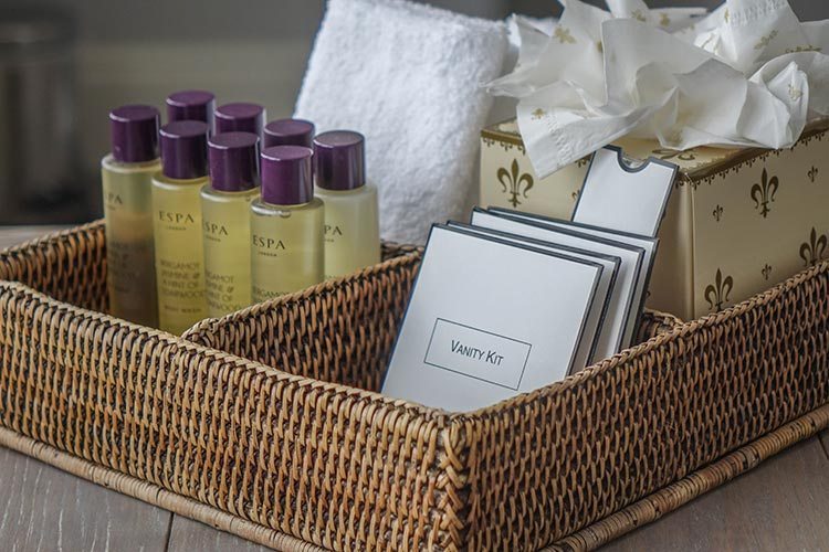 Complimentary hotel items