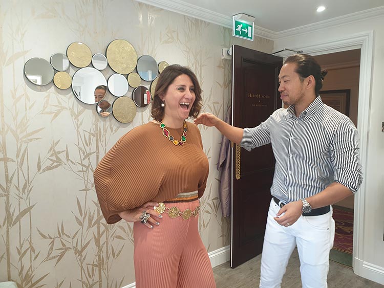 Hiro Miyoshi Hair And Beauty - The Ritz London 2019 Gracie Opulanza United Kingdom (20)