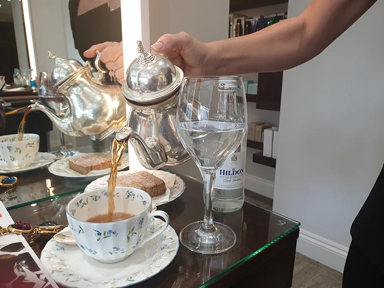 Hiro Miyoshi Hair And Beauty - The Ritz London 2019 Gracie Opulanza United Kingdom (20)Tea