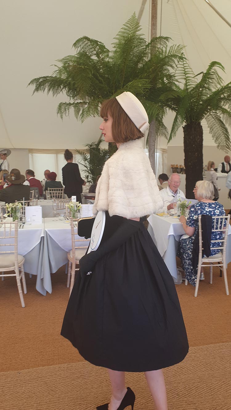 Dior Vintage hats Goodwood