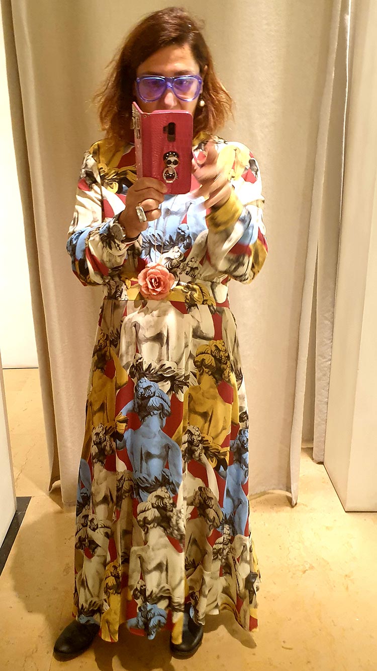 ZARA Pinted Dress Limited Edition 2019 Fashion Barcelona Spain (1)