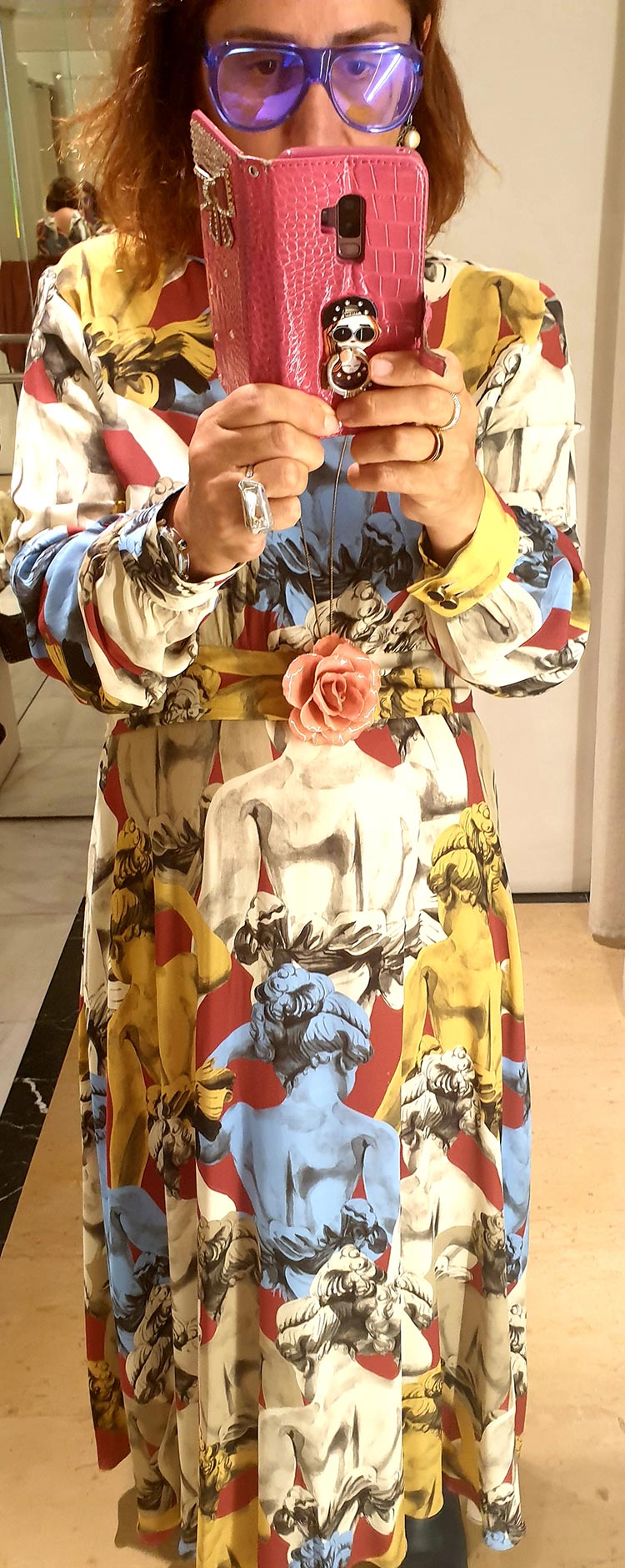 ZARA Pinted Dress Limited Edition 2019 Fashion Barcelona Spain (1)