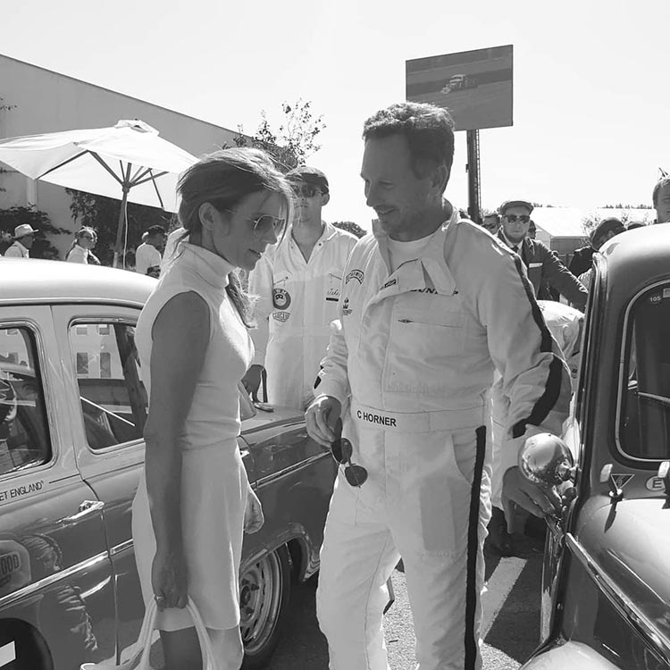 Geri-Horner-Christian-Horner-Goodwood-Revival-2019-Gracie-Opulanza-photography-