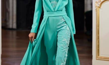 La Metamorphose – Couture Trousers And Taffeta