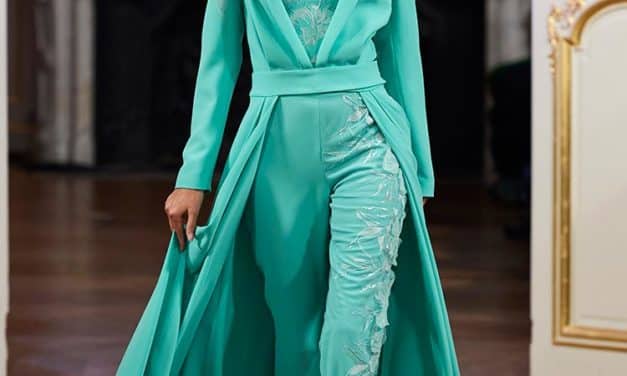 La Metamorphose – Couture Trousers And Taffeta