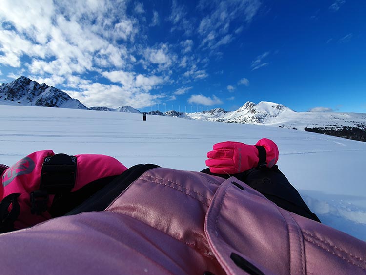 Superdry Pink snow puffer jacket