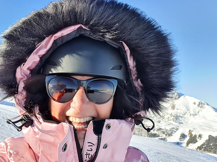 Superdry Pink snow puffer jacket