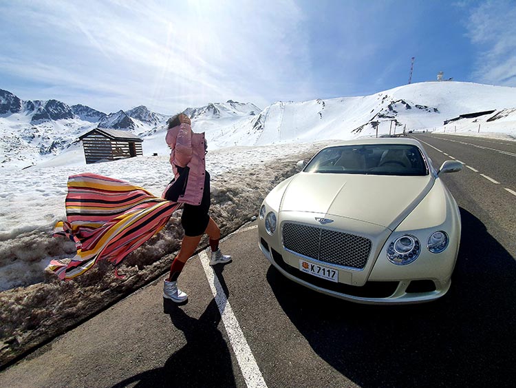 Gracie Opulanza Bentley GT Andorra 2020 Mountain Lifestyle (1)