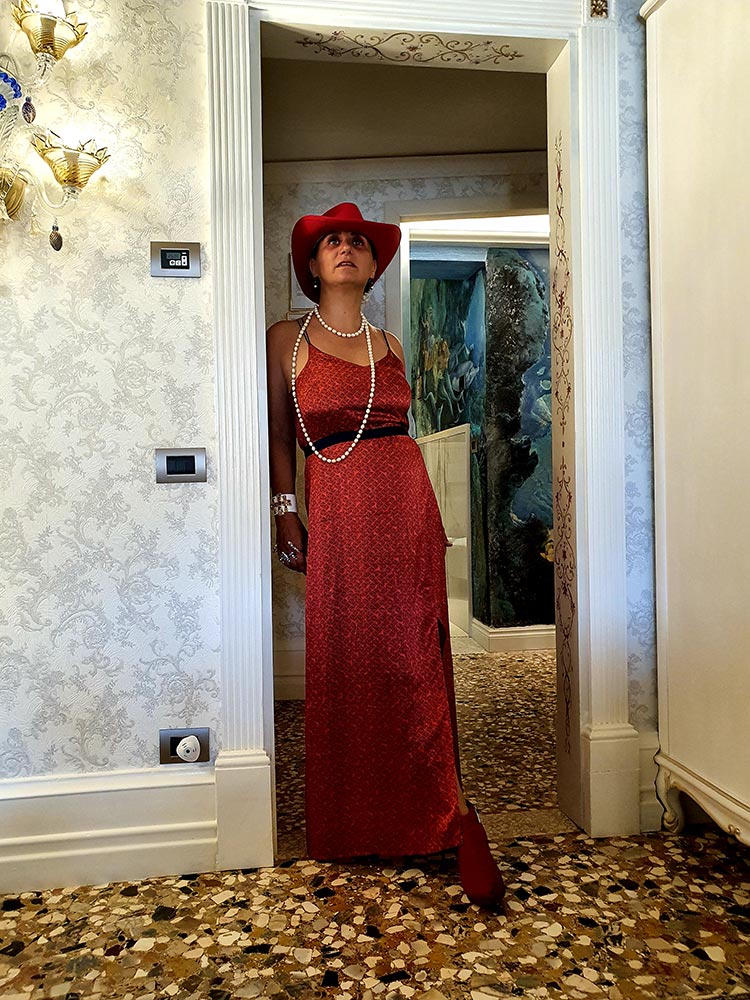 Stetson Europe - Amasa Vitafelt Red Hat Gracie Opulanza 2020 venice Italy summer (2)