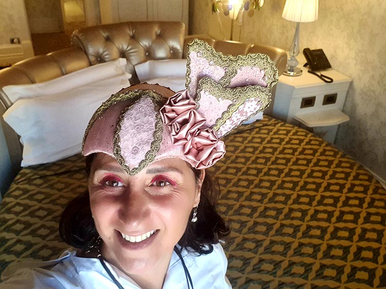 Venice - Head Piece Art Gracie Opulanza summer 2020 Italy Ego Boutique Hotel (9) Imperial Suite