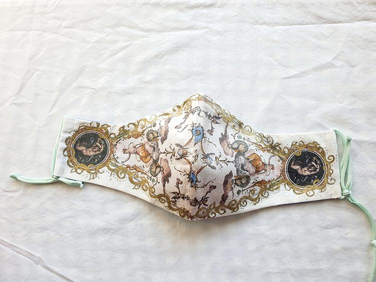 Masks Florence Italy - Uffizi Gallery Inspired Collection Angela Facchini Etsy (2)