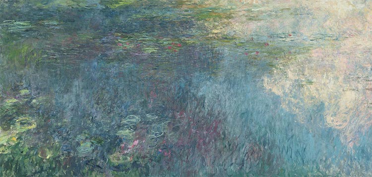 The Water Lilies - The Clouds; Date Created 19151926; Provenance Donation of Claude Monet, 1922.