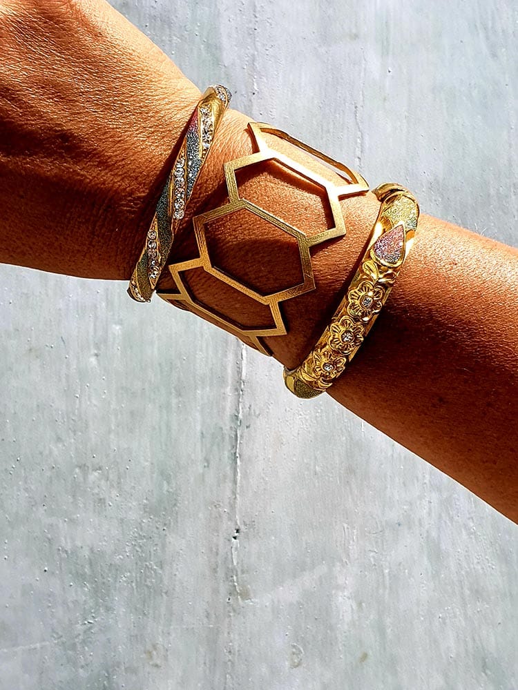 NKB London Gold bracelet