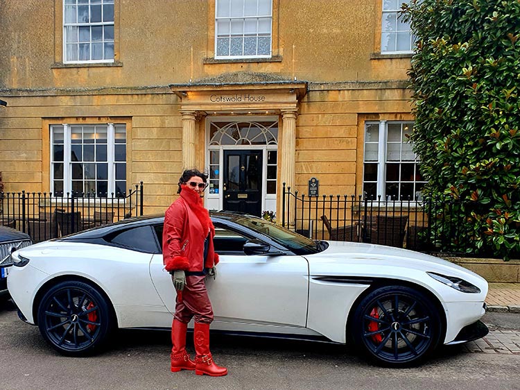 Aston Martin DB Cotswold's 2020 gracie opulanza leather trousers