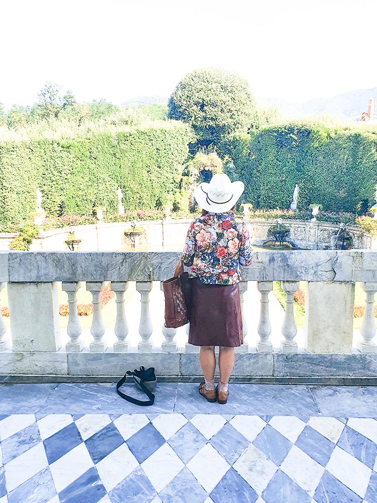 Villa Reale Marble Terrace 2020 Italy Tuscany Lucca