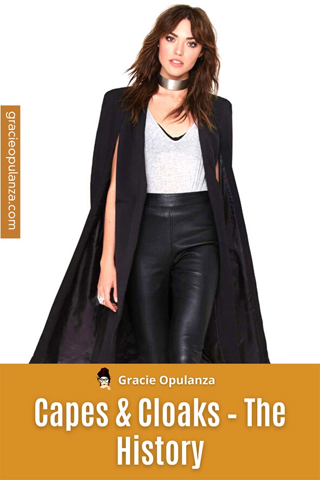 Capes & Cloaks The History