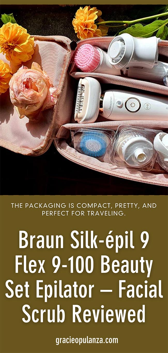 Braun Silk Epil 9 Flex 9100 Beauty Set Epilator - Facial Scrub Reviewed