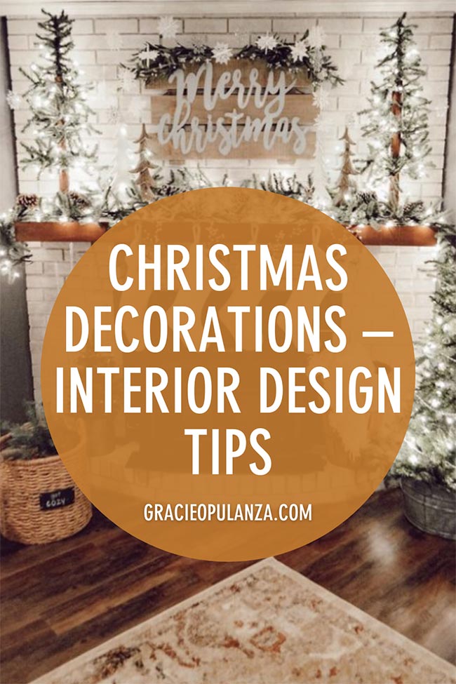 Christmas decorations interior design tips