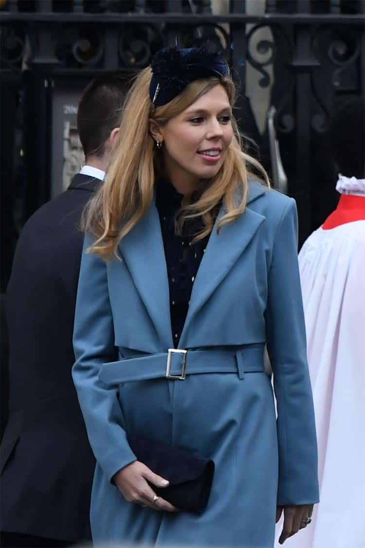 Carrie Symonds eco style fashion temperley london jacket