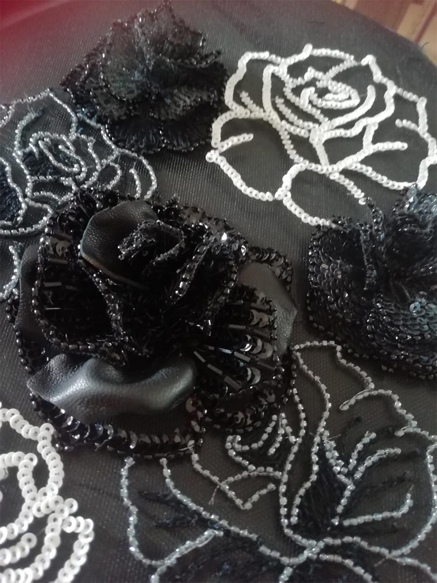 Tambour Beading - Festive Season Dresses made in italy (2)