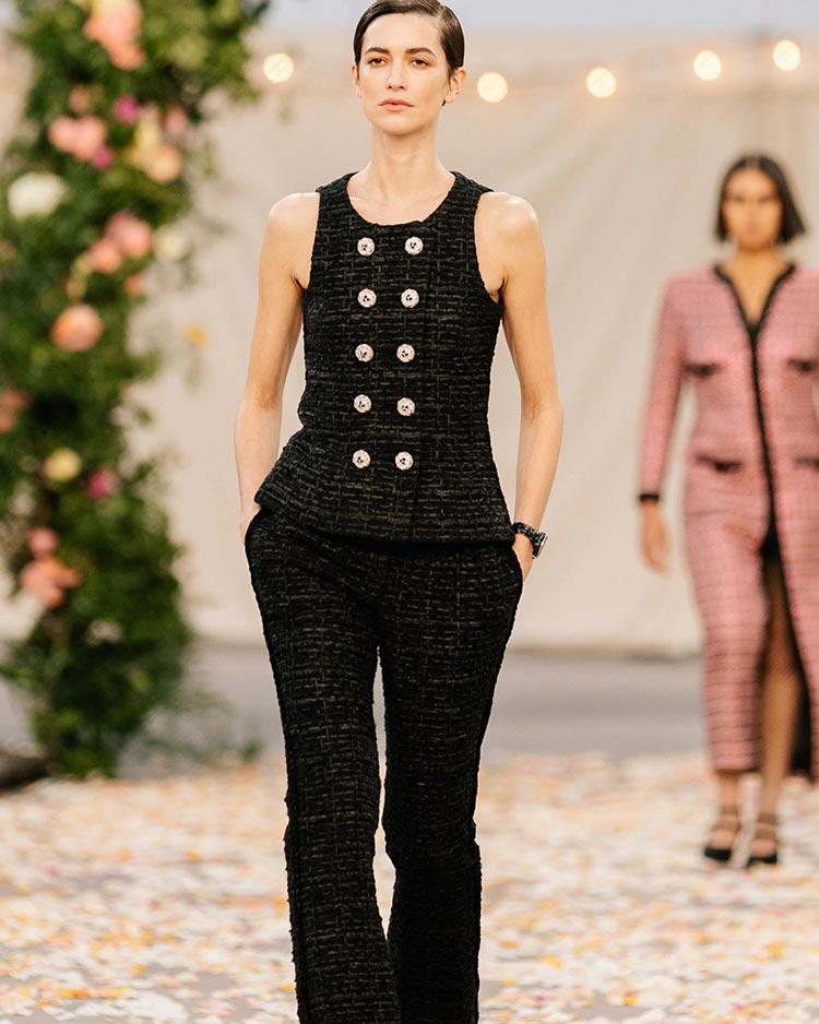 Chanel wool tweed 2021 suit