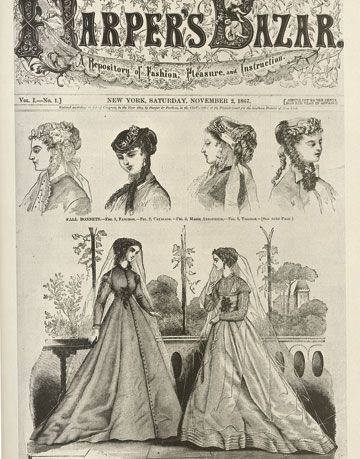 f Harper&rsquo;s Bazaar, Published November 1867