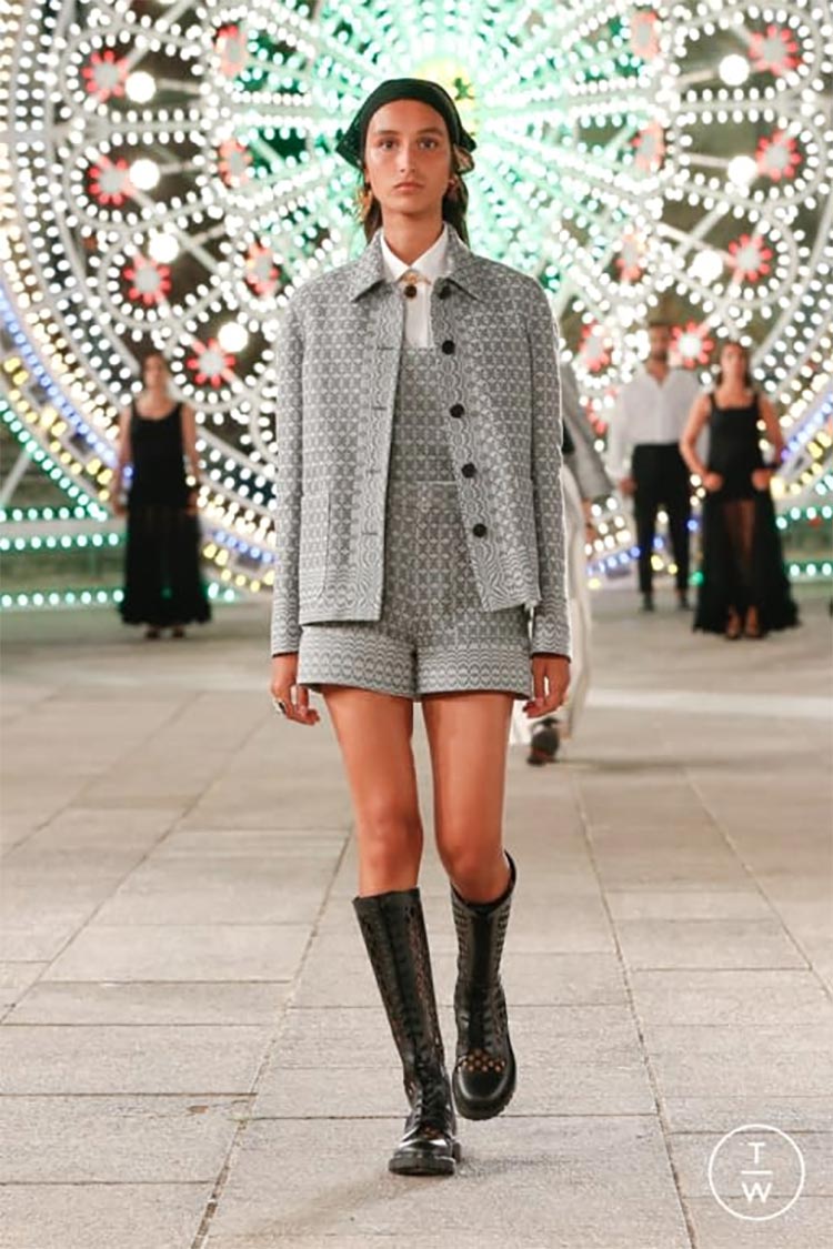 cable knit shorts and cardigan vintage inspired