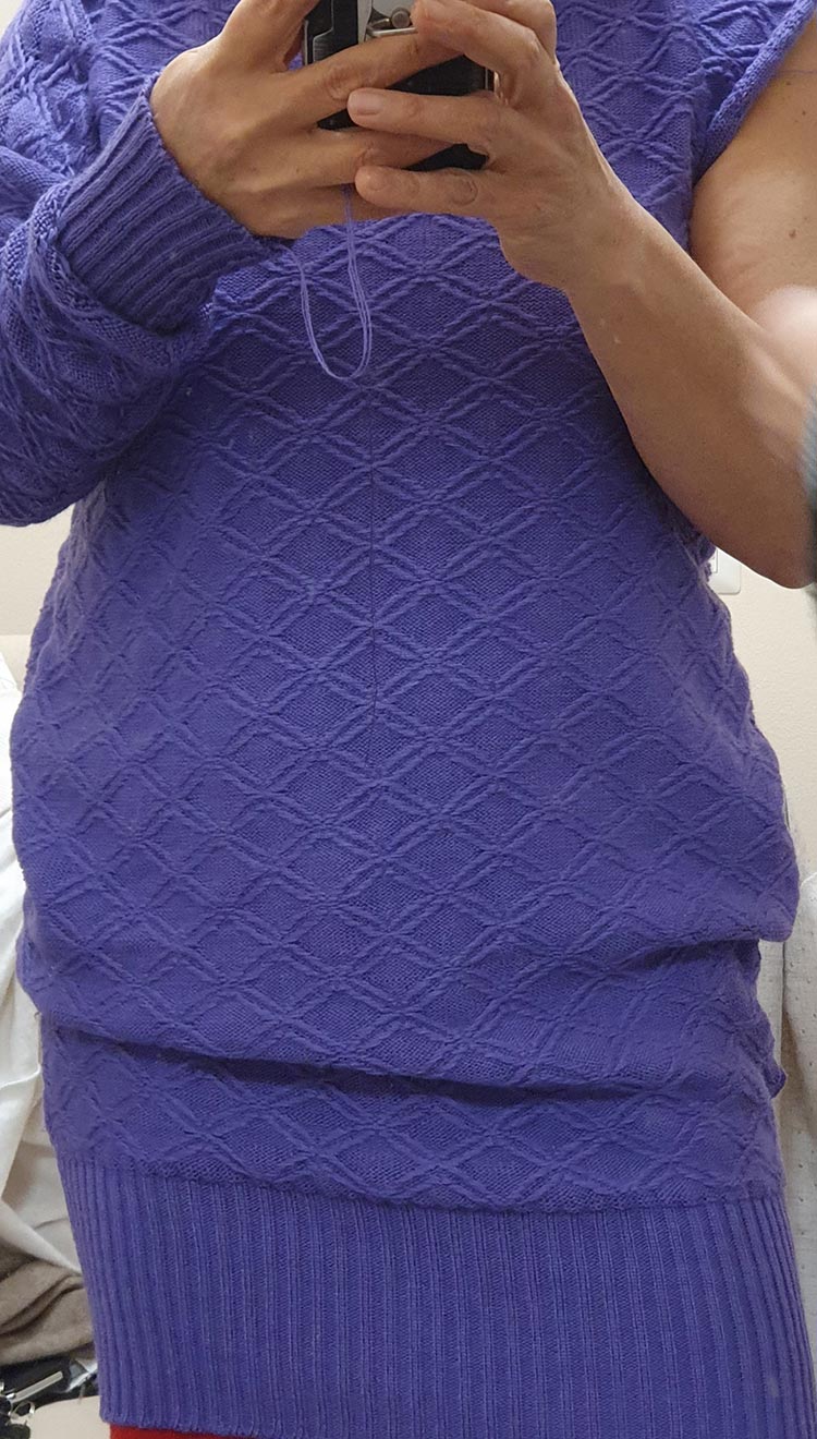 cashmere wool purple dress Gracie Opulanza 2021 made in Italy