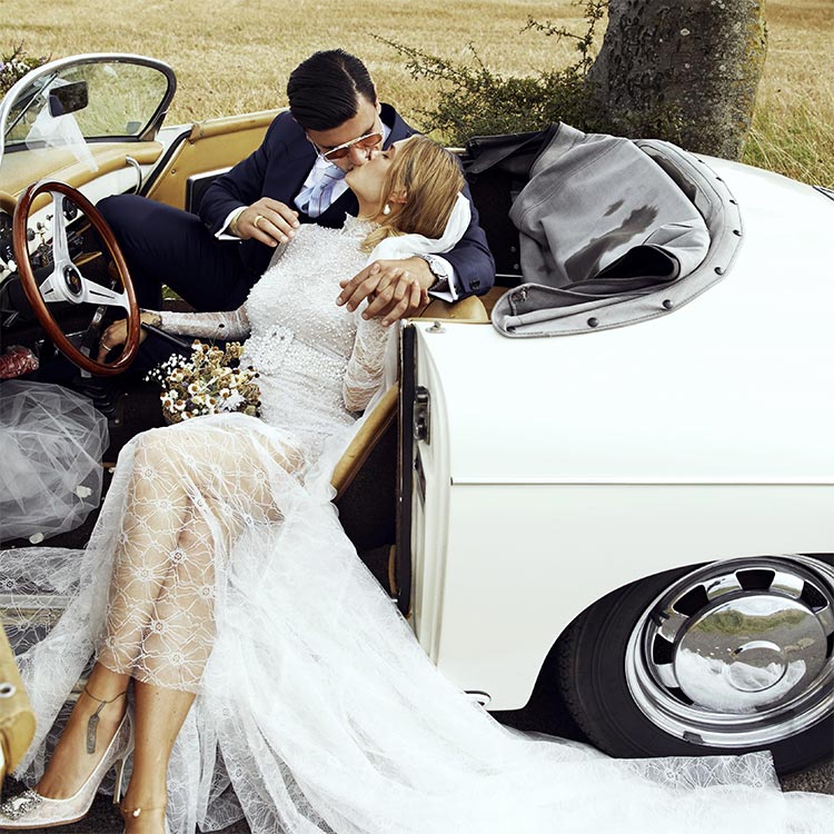 vintage fashion wedding