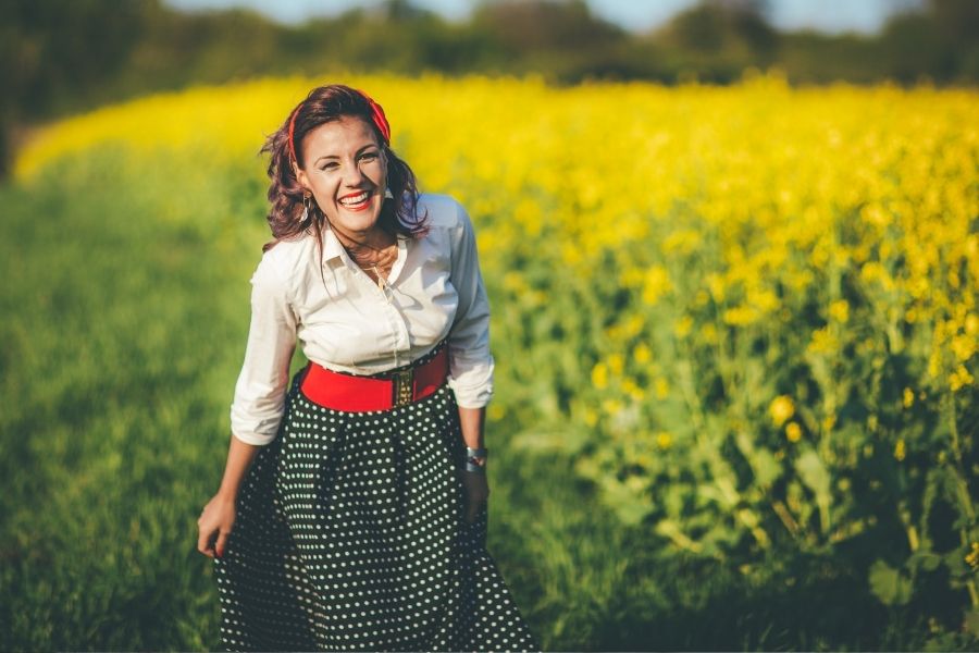 vintage fashion shoes and skirts (2)