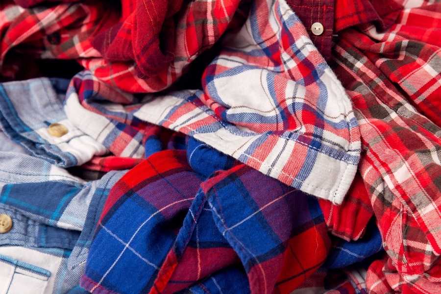 plaid blouses for women