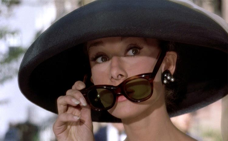 Oversize sunglasses Audrey hepburn