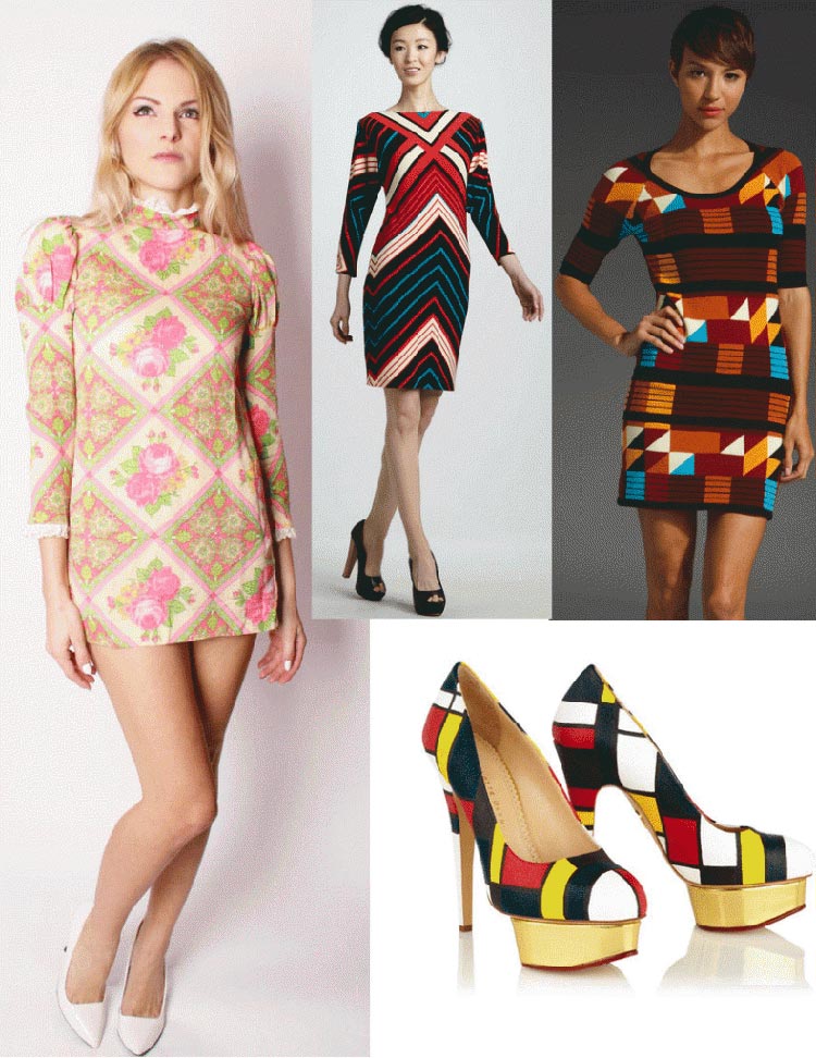 How to Get the 60s Geometric Mod Look