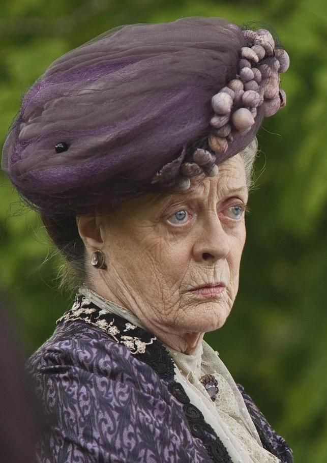 Maggie Smith as Lady Violet
